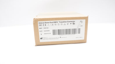 Cedic F00133 Enteral Distal End ENFit Transition Connector - Box of 30